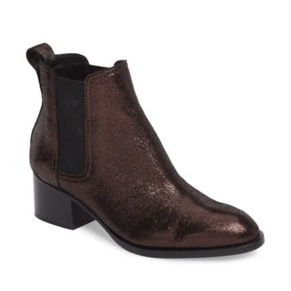 Rag & Bone Walker Chelsea Bootie: Copper Metallic